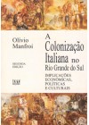 Colonização italiana no Rio Grande do Sul. Implicações econômicas, políticas e culturais